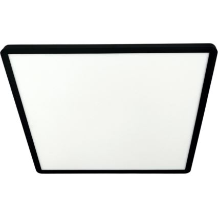LED Stropní svítidlo LED/40W/230V 3000/4000/6500K 50x50 cm černá